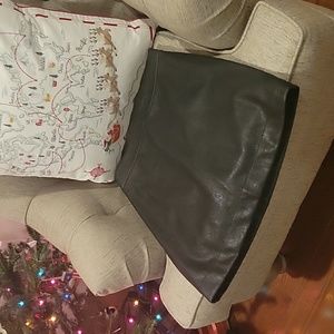 Jcrew Faux leather Skirt Size 8